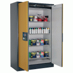 ARMOIRE SÉCURITÉ Q-PEGASUS-90 Q90.195.120.WDAC GRIS/JAUNE - MANUTAN COLLECTIVITÉS