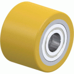 BLICKLE - GALET DE TRANSPALETTES Ø 82MM BANDAGE POLYURÉTHANE PU 550KG - HTH 82X60/25-60K