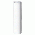 BORNE PROVINCE Ø 16 CM INOX BROSSÉ - ZINC BLANC 9010 - PROCITY