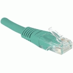 CORDON RJ45 CATÉGORIE 6 U/UTP VERT - 20 M