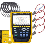 KIT ANALYSEUR DE PUISSANCE ET ÉNERGIE CA8345 CLASSE A AVEC 4 PINCES MINIFLEX MA194-35 - CARCA8345-KIT