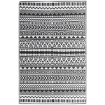 TAPIS D'EXTÉRIEUR NOIR 190X290 CM PP