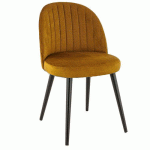 CHAISE INTÉRIEURE – HÊTRE - MONOLITH GOLD - EMILE