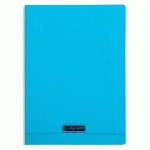LOT DE 10 - CAHIER PIQUÉ 8000 POLYPRO A4 96 PAGES PETITS CARREAUX 90 G - BLEU