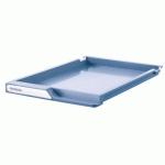 LOT DE 30 TIROIRS H 3 CM POUR COMPTOIR 3 COLONNES GAMME CLEN BLEU