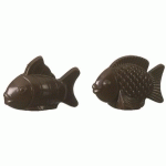 MOULE CHOCOLAT 4 EMPREINTES POUR 2 POISSONS ASSORTIS