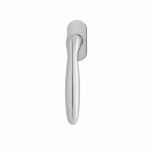 POIGNÉE DE FENÊTRE CORFU EF244 ROSACE OVALE - OSCILLO-BATTANT - INOX KARCHER DESIGN
