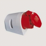 PRISE MURALE 230V 16A 2P+T IP44