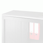 TOP DE FINITION 120 X 45 CM BLANC POUR ARMOIRE À RIDEAUX ET COULISSANTES PROFONDEUR 45CM