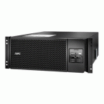 APC SMART-UPS ON-LINE SRT6KRMXLI - 6KW/VA, 6X C13, 4X C19, SORTIE MONOPHASÉE CÂBLÉE, MONTABLE EN RACK, NMC INTÉGRÉ