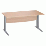 BUREAU DROIT EXCELLENS L 160 CM PIÈTEMENT 