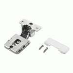 CHARNIÈRES INVISIBLES 94° POUR PORTE BOIS CONECTA - CQA3KE - FINITION NICKELÉ SALICE