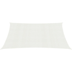 VOILE D'OMBRAGE 160 G/M² BLANC 3.5X4.5 M PEHD - BLANC