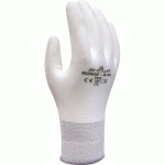 GANTS DE MANUTENTION SHOWA B0502 BLANC TAILLE S - 27.71B0502W