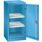 ARMOIRE BLEU CLAIR 500X400X1000 AVEC 2 RAYONS AMO. - LISTA