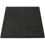 DALLES DE MOQUETTE ANTISTATIQUES ET ABSORBANT LES SONS LYONN GRIS FONCÉ 50 X 50 CM - GRIS FONCÉ