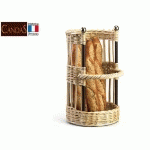 FAUVETTE, PORTEUSE CYLINDRIQUE ROUILLE & OR