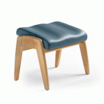 REPOSE JAMBES ERGONOMIQUE GRAND LARGE CRP - BLEU PÉTROLE
