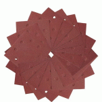 1/4 FEUILLE ABRASIVE PONCEUSE VIBRANTE -115X115MM - GRAIN 40 - DEWALT