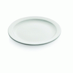 ASSIETTE PLATE « SYSTEM », 25,5 CM - REBORD FIN - 6 PIÈCES