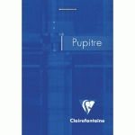 BLOC PUPITRE AGRAFÉ EN-TÊTE A7 (7,5X10,5CM) 160 PAGES DÉTACHABLES LIGNÉ + MARGE COULEUR ALÉATOIRE - ASSORTIS - LOT DE 20