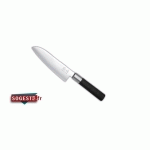 COUTEAU SANTOKU KAI 16.5 CM INOX