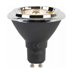 LAMPE LED GU10 DIMMABLE AR70 6W 450 LM 2700K - LUEDD