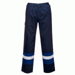 PORTWEST FR56 PANTALON BIZFLAME PLUS MARINE/ROYAL - TAILLE S - STANDARD