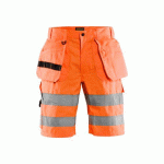 SHORT HAUTE VISIBILITÉ ORANGE FLUO TAILLE C60 - BLAKLADER