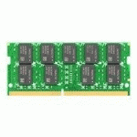 SYNOLOGY - DDR4 - MODULE - 16 GO - SO DIMM 260 BROCHES - 2666 MHZ / PC4-21300 - MÉMOIRE SANS TAMPON
