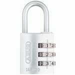 ABUS 1 CADENAS À COMBINAISON INTERCHANGEABLE SÉRIE 145