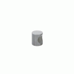 BOUTON À ENCOCHE GAMME JADE INOX DIAMÈTRE 20MM - HERACLES - AM-BE20-IX