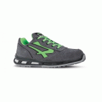 CHAUSSURES DE SÉCURITÉ BASSES POINT S1 P SRC - NOIR ET VERT FLUO - TAILLE 43 UPOWER