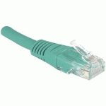 CORDON RJ45 CATÉGORIE 6 U/UTP VERT - 10 M