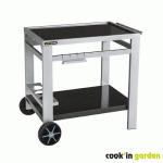 DESSERTE EN MÉTAL NOIR - MÉDIA M COOK IN GARDEN