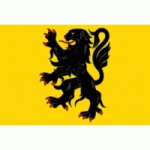 DRAPEAU FLANDRE : DIMENSIONS - 150 X 225 CM