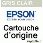 EPSON - T6069 - CARTOUCHE D'ENCRE GRIS CLAIR - PRODUIT D'ORIGINE - 220ML - C13T606900