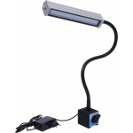 SENDERPICK - LAMPE DE TRAVAIL LED CNC - FLEXIBLE - ÉTANCHE - NOIR - 10 W - POUR ARTISANAT, CNC, ÉTABLI