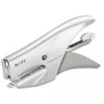 LEITZ PINCE AGRAFEUSE WOW BLANCHE, AGRAFES N° 10, CAPACITÉ 15 FEUILLES