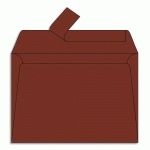 PAQUET DE 20 ENVELOPPES POLLEN 114X162MM 120G/M2 - CACAO - LOT DE 4