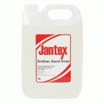SAVON POUR LES MAINS ANTI-BACTÉRIEN JANTEX - 5 L