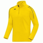 SWEAT 1/2 ZIP CLASSICO JAUNE JAKO