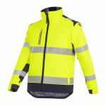VESTE SOFTSHELL - HAUTE VISIBILITÉ - JAUNE FLUO - SHERPA - 3XL T2S