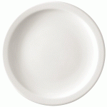 ASSIETTE ATHENA HOTELWARE À BORD ÉTROIT, 22,6 CM - 12 PIÈCES