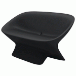 CANAPÉ UBLO NOIR RECYCLE 100 % - QUI EST PAUL