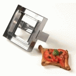 DÉCOUPOIR CARRÉ DOUBLE INOX 11 CM