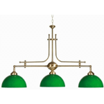 ART NOUVEAU LAMPE DE TABLE DE BILLARD PROFESSIONNELLE E27 BLANC SALLE À MANGER - BRONZE CLAIR BRILLANT, BLANC