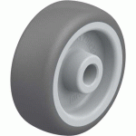 LOT DE 2 - BLICKLE - ROUE Ø 50MM BANDAGE POLYURÉTHANE TPU 75KG - PATH 50/8G