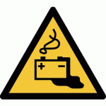 PANNEAU PICTOGRAMME LES ACCUS SONT CHARGÉS 200X176 MM - DJOIS MADE BY TARIFOLD