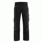 PANTALON DE TRAVAIL SERVICES STRETCH NOIR/GRIS FONCÉ TAILLE 46C - BLAKLADER